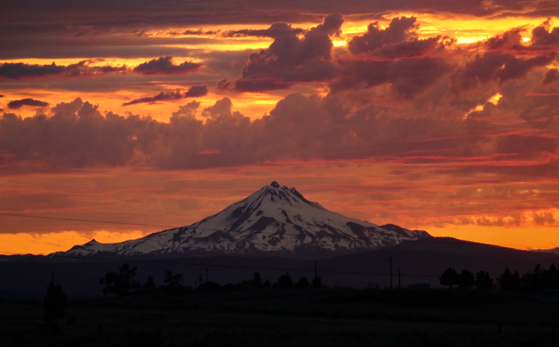Mount Jefferson Sunset